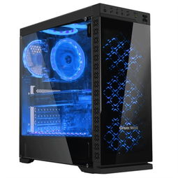 長城本色M62電競游戲機箱 黑色美學與高效散熱的完美結(jié)合