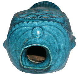 綠釉魚形瓶 靈動古韻，精品推薦
