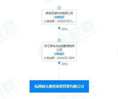 增資至2.8億，增幅27900%！菜鳥投資杭州貓頭鷹供應(yīng)鏈，背后暗藏物流棋局